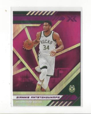 2020-21 Panini Chronicles Pink #274 Giannis Antetokounmpo