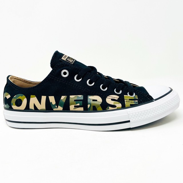 black converse womens size 8