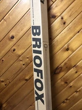 BRIOFOX Shower Curtain Rod 43-73 Inches, Rust Proof Matte White New