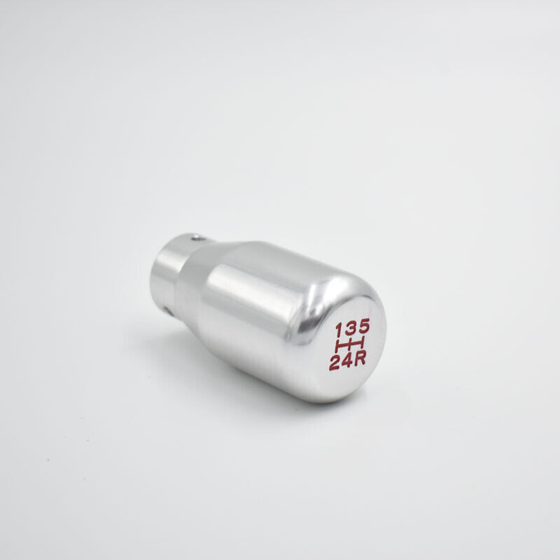 12x1.25mm Threaded 5 Speed ROUND BALL Type R S Shift Knob In Gunmetal Grey Gray Silver Billet Aluminum For Ford Mustang Cobra Shelby GT SVT V6 V8 THREADED (NO Adapters) JDM - Foto 2