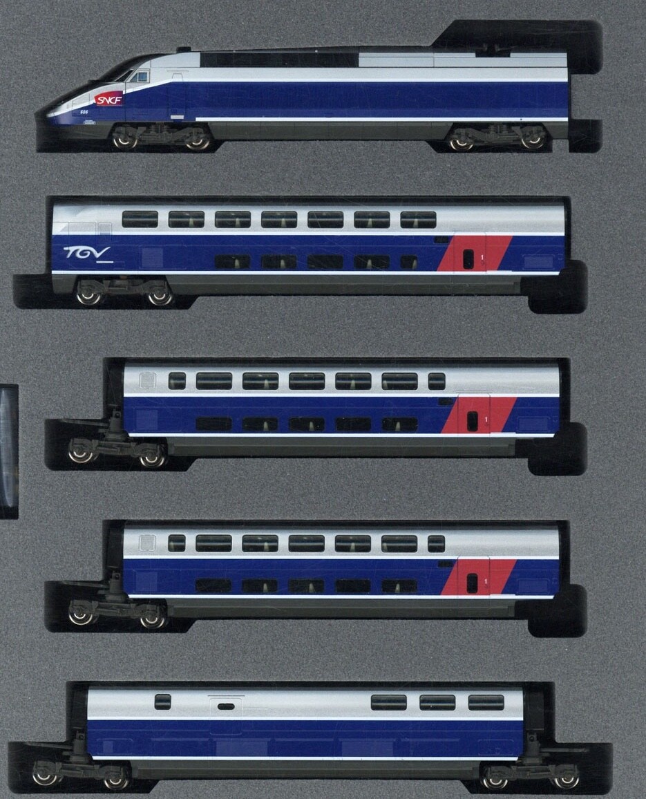 KATO 10-1529 TGV Réseau Duplex 10-wagon set N ICE AGV SNCF 1/160 