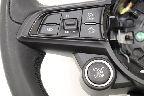 2020 - 2023 ALFA ROMEO STELVIO STEERING WHEEL W/ SWITCH BUTTON OEM 01561506300 - Picture 5 of 13