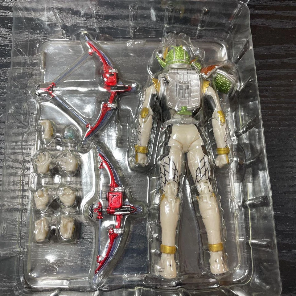 Figura S.H.Figuarts Kamen Rider Zangetsu Shin Melón Energy Arms Gaim enmascarado Foto 4 de 4
