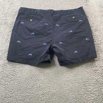 Polo Ralph Lauren Shorts Mens 40 All Over Print Swordfish Embroidered Classic