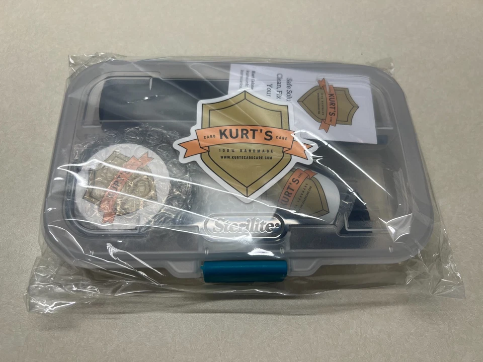 Kit de limpieza Kurt's Card Care esencial para limpieza y clasificación - Nuevo - Imagen 2 de 2