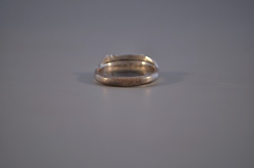 Navajo Sterling Silver Ring Signed Cortez Size 7 1/2 - Picture 3 of 5
