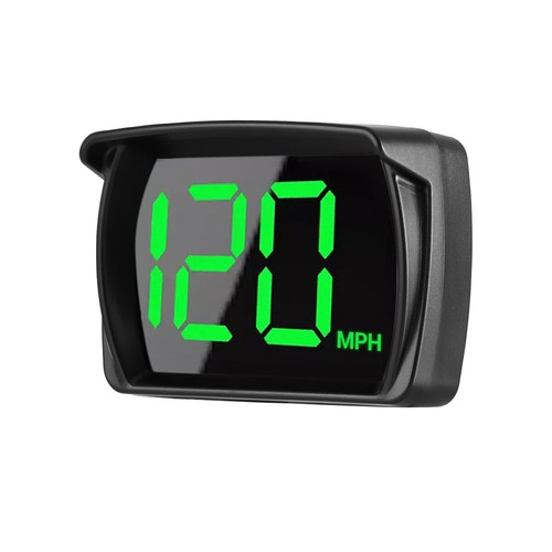 GPS Velocímetro Digital Coche Camión Motocicleta Head Up Display Odómetro HUD MPH EE. UU. - Imagen 11 de 12
