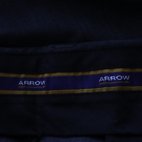 Pantalone Freccia Uomo 34x32 Misto Lana Abito Pantaloni Tuta Formale Polsini Pieghettato Grigio - Foto 6 di 7
