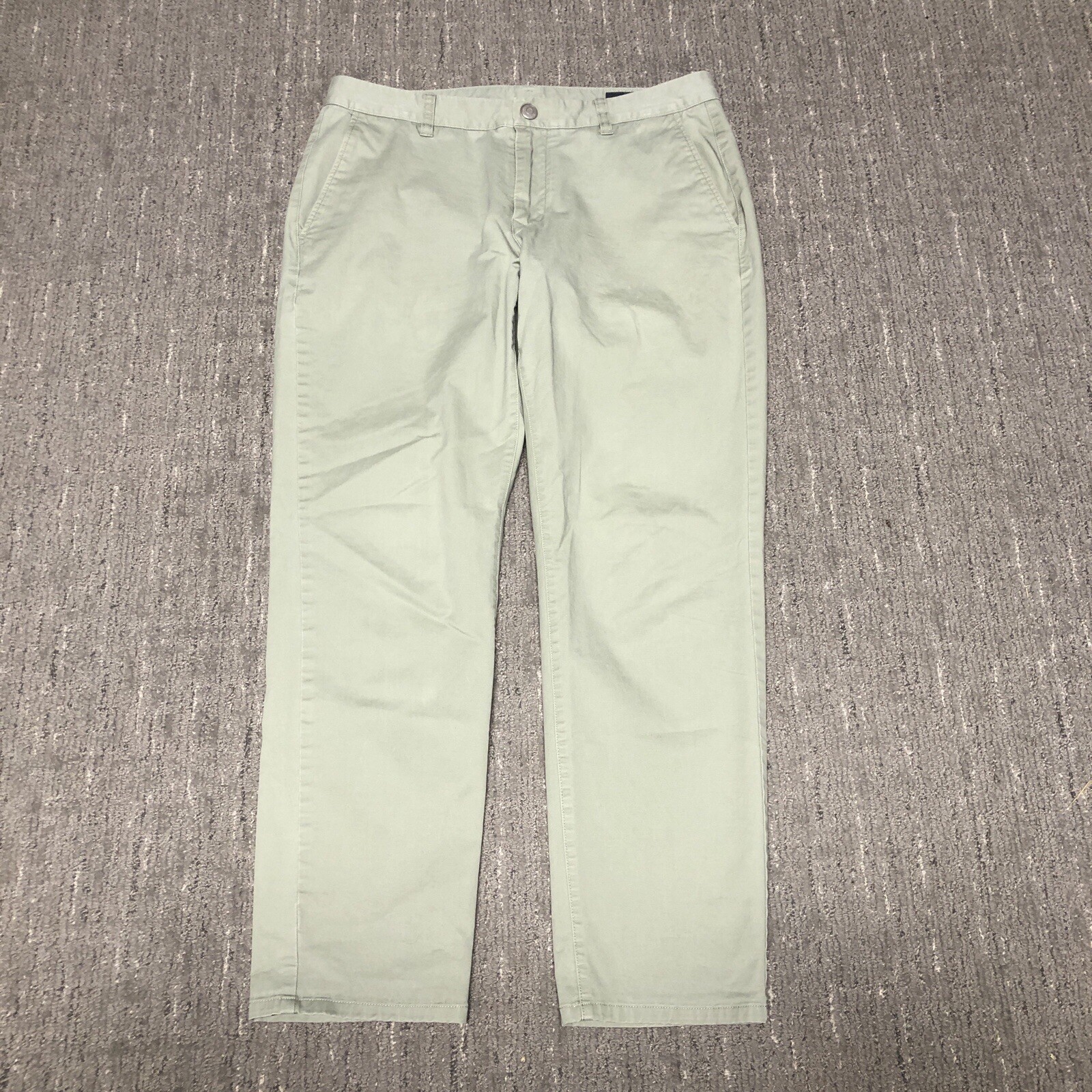 Bonobos Athletic Fit Chino Pants Men’s Size 33x30 Mint Green Casual Stretch