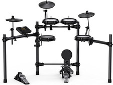 NUX 8-Piece Digital Drum Kit with All Mesh Dr...