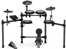 NUX 8-Piece Digital Drum Kit with All Mesh Drum Pads and Diverse Sound Library