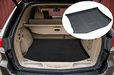 Rubber Waterproof Rear Cargo Liner Trunk Mat for Jeep Grand Cherokee 2012-2021
