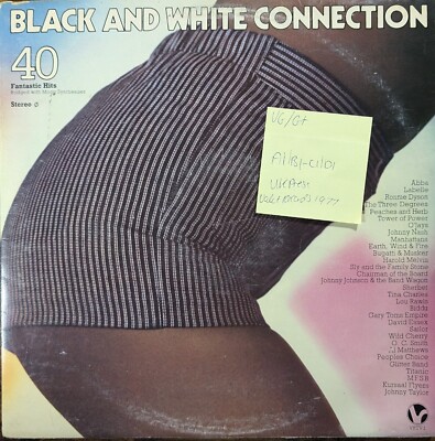 Various Black And White Connection Vinyl Record VG/G+ VRTV1 1977