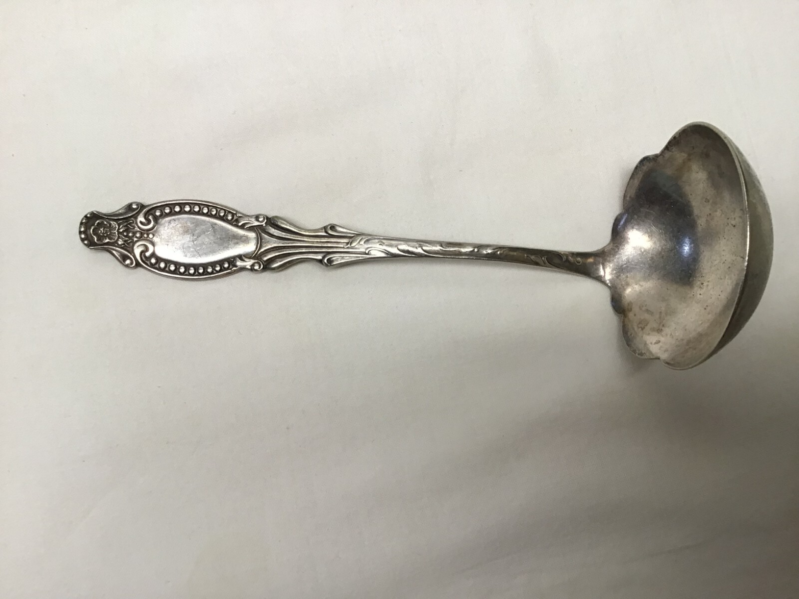 Vintage Reliance Mfg. Co.  A.I.  Silverplate Soup Ladle