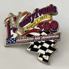 NASCAR 2011 Pennsylvania 500 Pocono Raceway Long Pond Race Racing Lapel Pin