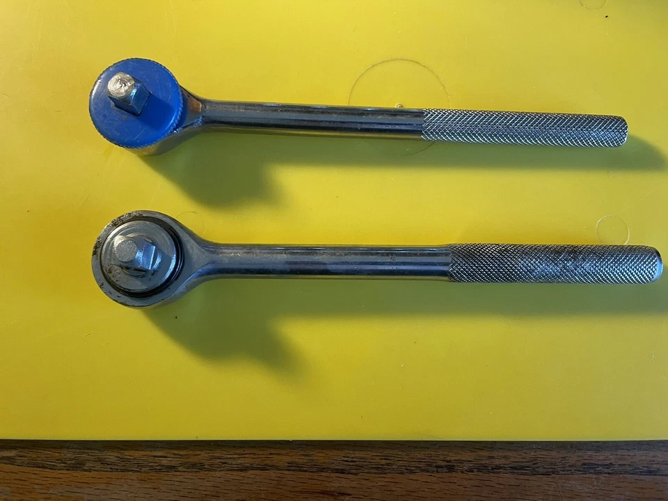 20 JAPAN/TAIWAN 3/8”DRIVE SOCKETS SAE-METRIC PLUS 2-10”RATCHETS USED 9-19MM L82 - Image 4 of 4