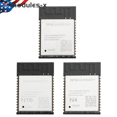 ESP32-C6-WROOM-1 Development Board 4MB 8MB 16MB WIFI Bluetooth Module USA