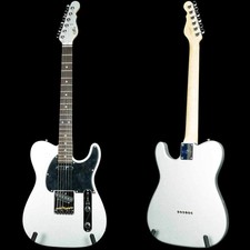 G&amp;l Usa Asat Classic Alnico Electric Guitar - Silver Metallic