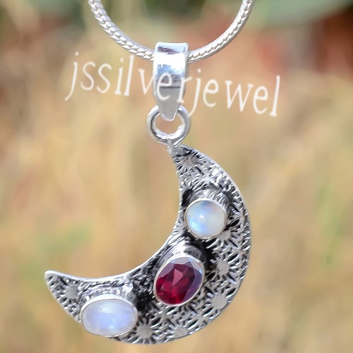 Collier celtique gothique, argent 925, pierre onyx noir, homme femme, fait main - Un grand marché