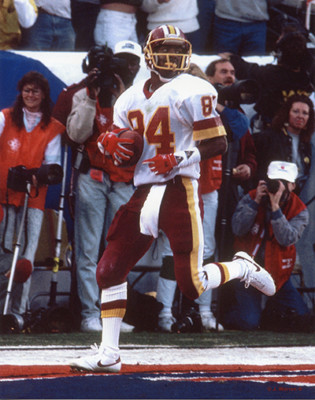GARY CLARK TD SUPER BOWL XXII WASHINGTON REDSKINS 8X10 PHOTO