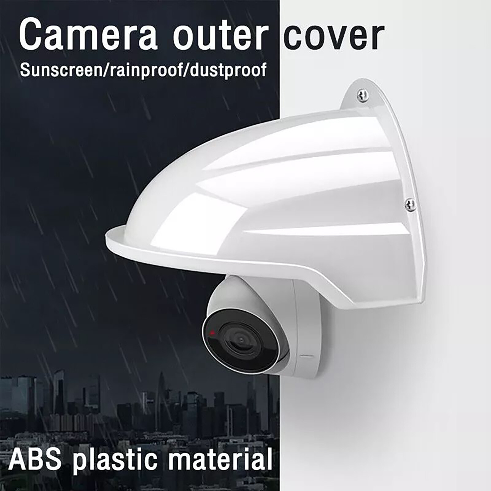 Outdoor Security Camera Protective Housing Shield Accessories Sun Rain Cover