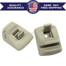 Pair For Ford Focus 2000 2001 2002 2003 2004 2.3l Grey Sun Visor Retainer Clip Pair For Ford Focus 2000 2001 2002 2003 2004 2.3l Grey Sun Visor Retainer Clip