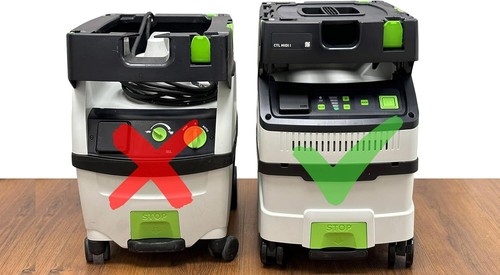 Reusable Filter Bag Compatible for FESTOOL CT15, CT MIDI-I/MINI-I 2019 Onwards, - Picture 2 of 5