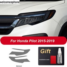 Pre-cut Headlights Smoke Paint Protection Vinyl Tint Wrap Film For Honda Pilot