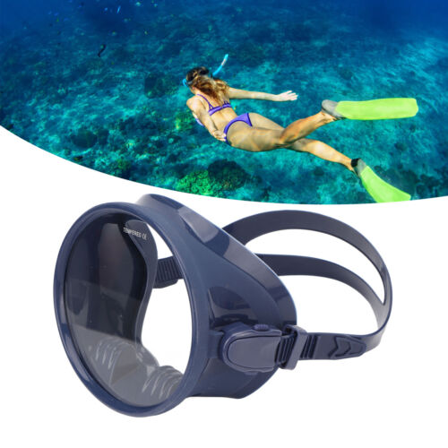 Oval Snorkel Diving Mask Anti-Fog Tempered Glass Snorkeling Glasses Eyewear NEW