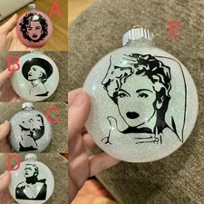 Handmade “Madonna" Christmas ornaments! see details!