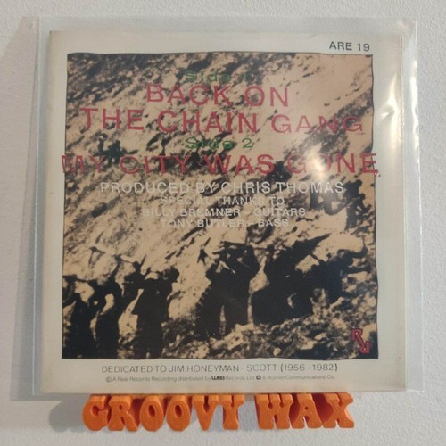 Pretenders - Back On The Chain Gang - (VG+/EX) - Vinyl 7" Single - Real Recor... - Picture 2 of 4
