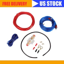 Car Audio 8 Gauge Amplifier Cable Kit 1500W