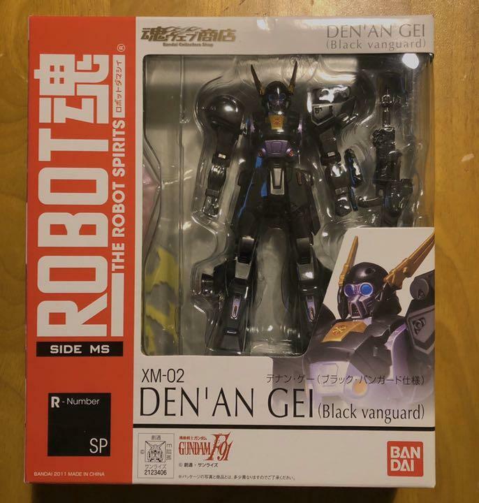 Robot Spirits DEN'AN GEI figure Black Vanguard Gundam F91 XM-02
