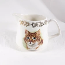 Creamer Pitcher Cat Vintage Lord Nelson Pottery England