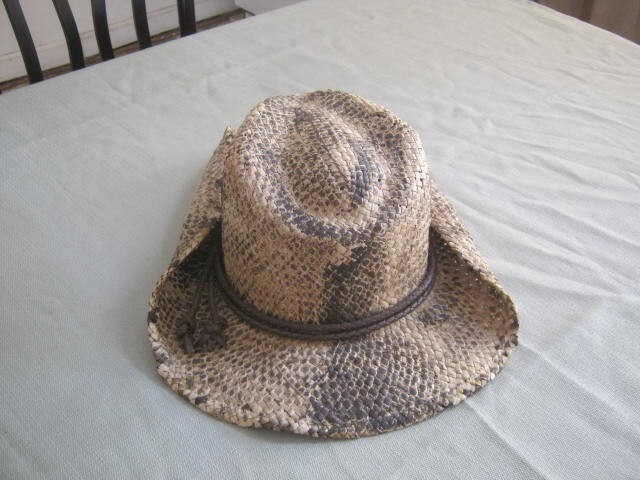 Dorfman Pacific Co DPC Authentic Handmade Headwear, 100% Seagrass Cowboy Hat