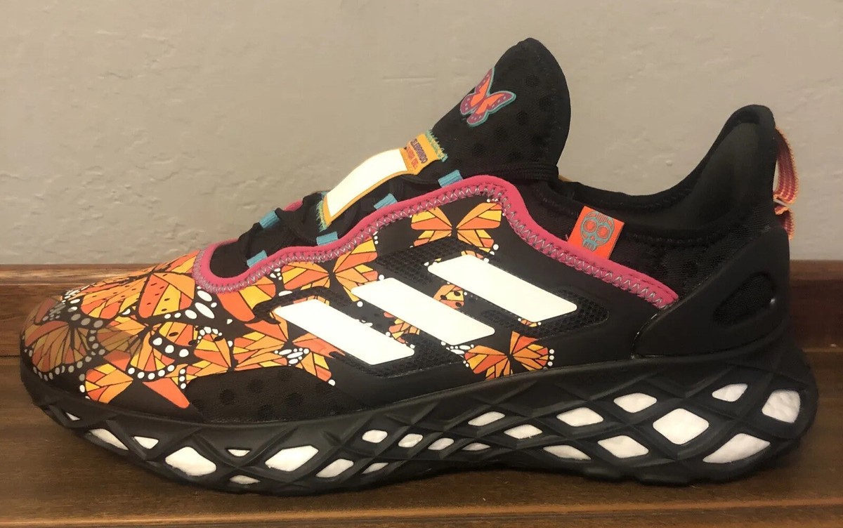 Adidas Web Boost Dia De Los Muertos Athletic Shoes Black  display picture 1