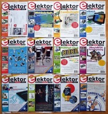 12x Elektor 2017 kompletter Jahrgang Elektronik Zeitschrift Magazin Board Comput