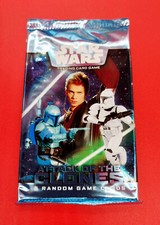 Star Wars: The Clone Wars Sealed Non-Sport Trading Card Packs for