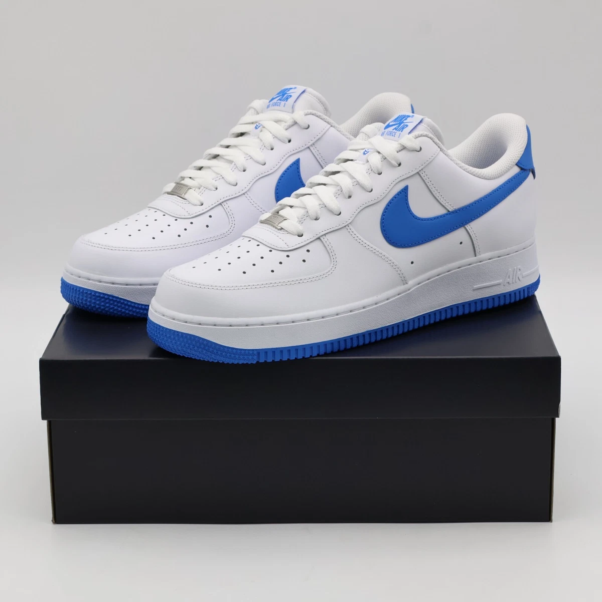 Nike Air Force 1 FlyEase White Hyper Royal for Sale | Authenticity