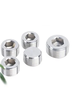 CELTD Internal Hex Male Metric Blanking Plug With Parallel Threads ALL SIZE