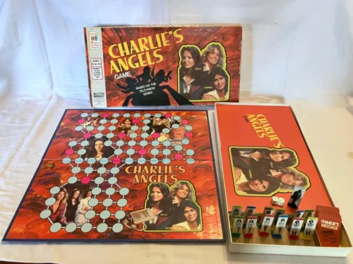 Charlie's Angels 1977 Board Game Milton Bradley Complete