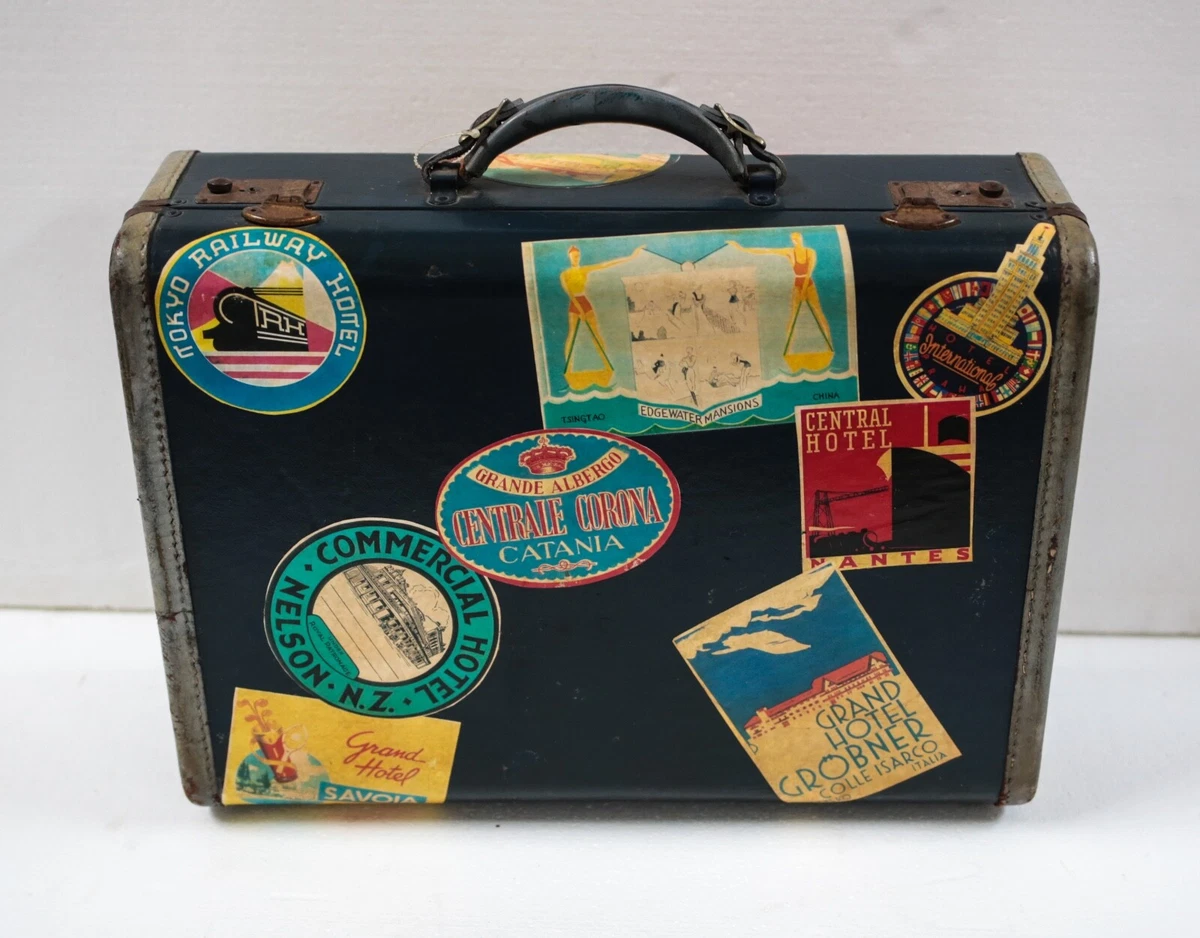 Vintage sales suitcase luggage