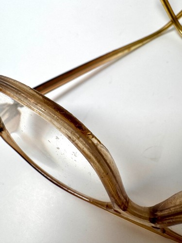 Vintage double bridge Aviator Reader glasses Mid Century Some Scuffs and marks - Picture 6 of 7