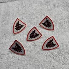 5pack Custom Classic Bat Shield Blocks Accessories for Minifigures d7DPA22
