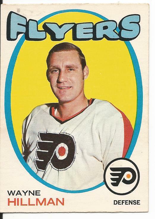 1971-72 OPC O-Pee-Chee Wayne Hillman #62 (Ex+)