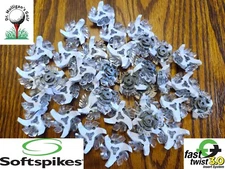 14 SoftSpikes Tour Flex Pro White Fast Twist 3.0 Cleats BEST BULK PRICE ON EBAY
