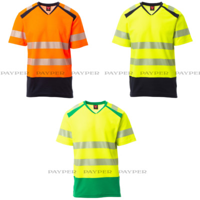 Payper Warnschutz T-Shirt WAY Unisex 55% Baumwolle/45% Poyester