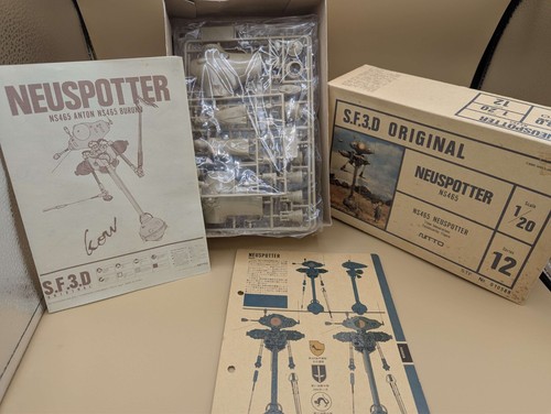 S.f.3.d Original Ns465 Neuspotter Nitto 1/20 Model Kit Series 12 Made in Japan - Bild 2 von 2