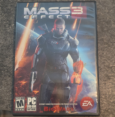 EA Mass Effect 3 PC DVD-ROM M-Mature Shooter Internet Connection Required