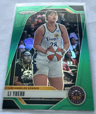 2024 Panini Prizm WNBA Basketball Li Yueru Los Angeles Sparks Green Prizm #23